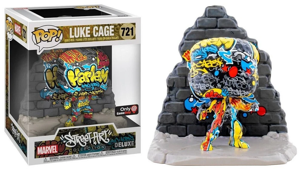 FUNKO POP! Vinilinė figūrėlė: Marvel – Luke Cage Graffiti, 9 cm