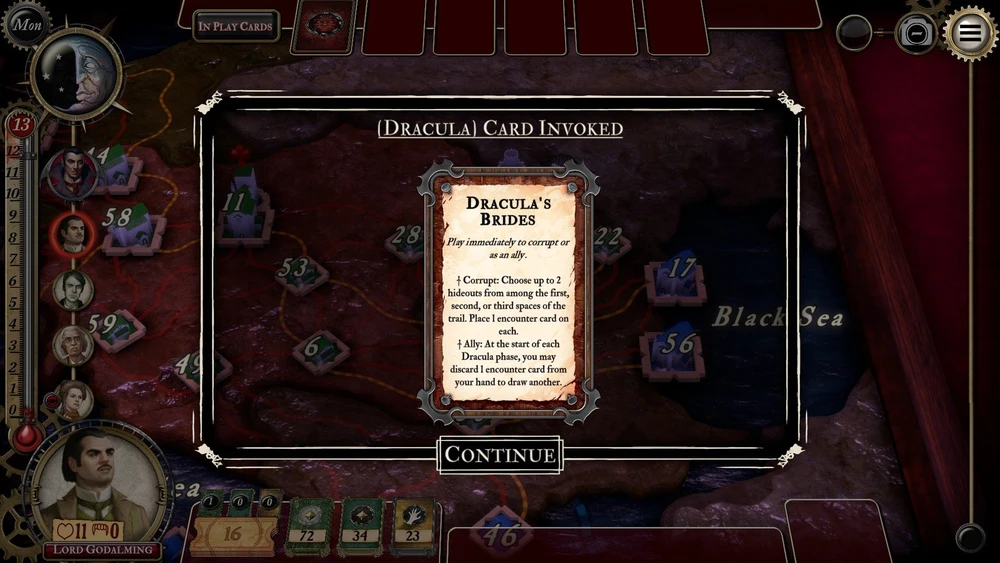Fury of Dracula Digital Edition – PlayStation 4