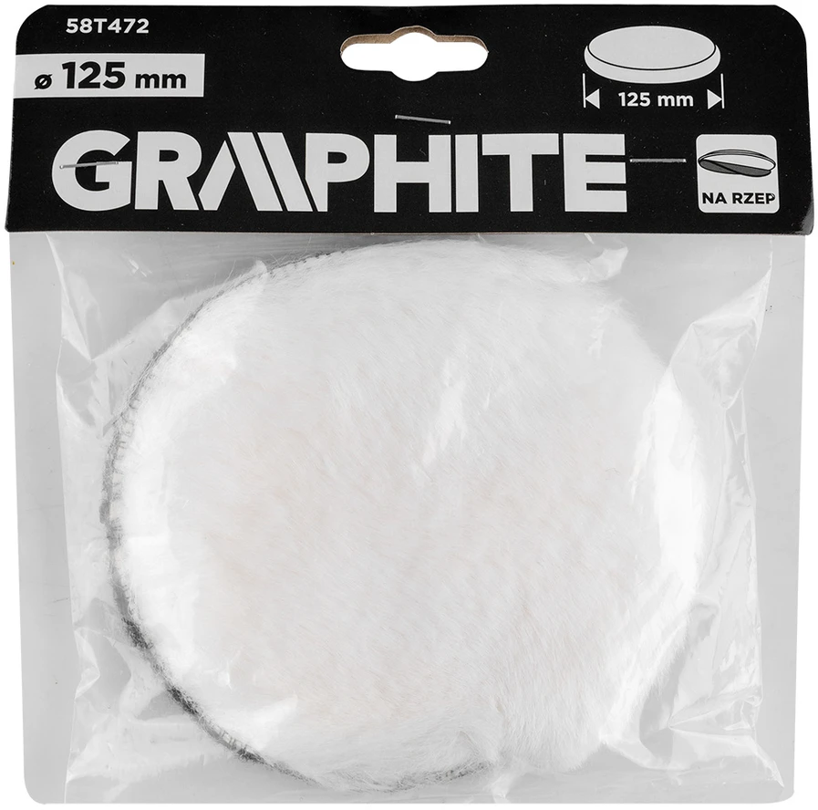 Futerko Poliravimo padas su lipnia juosta 125 mm