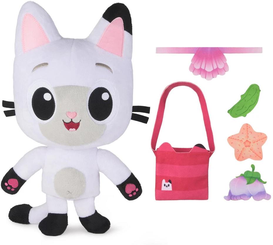 Gabby's Dollhouse Gabby filmas – Miau-Gical Pandy Paws pliušinis žaislas (6073661)