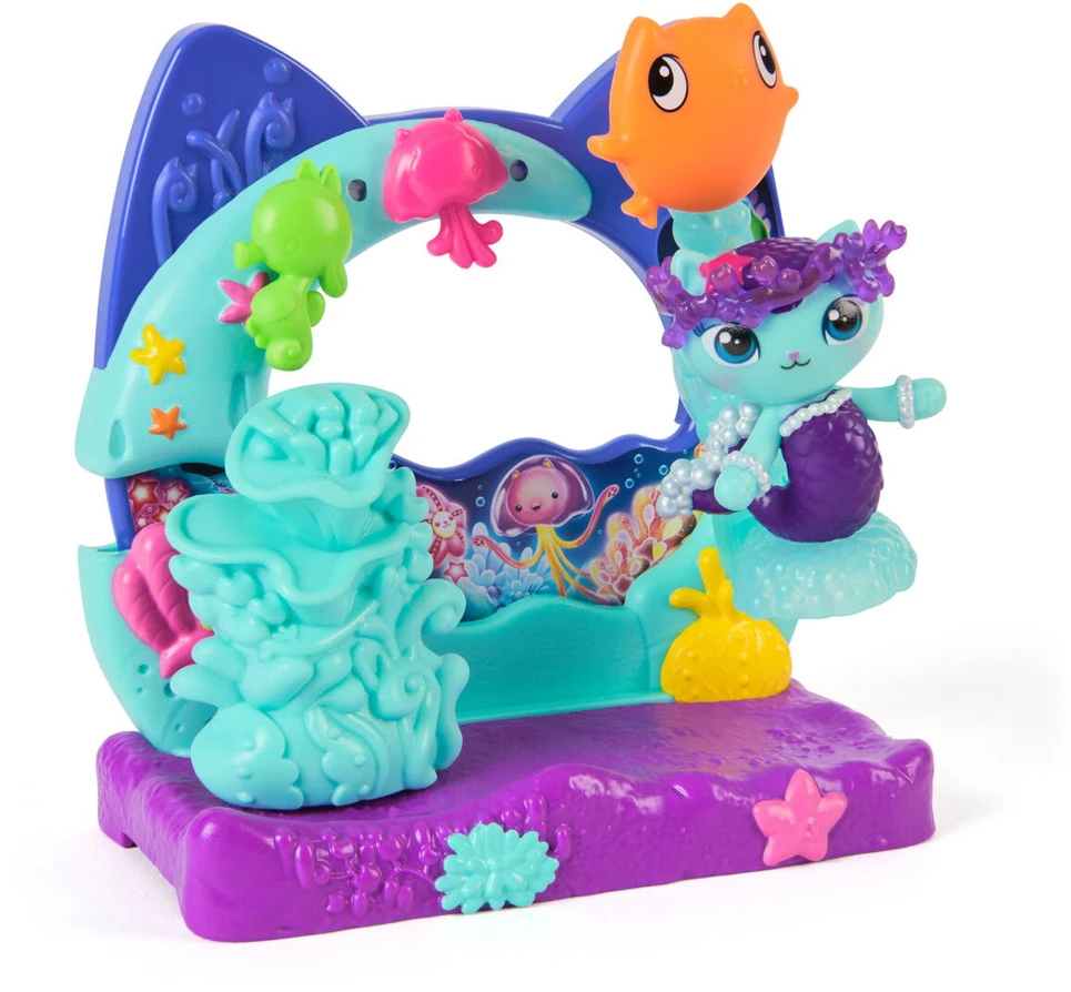 Spin Master Gabby's Dollhouse Gabby kino balkonas – supynės ir maudynės (6074163)