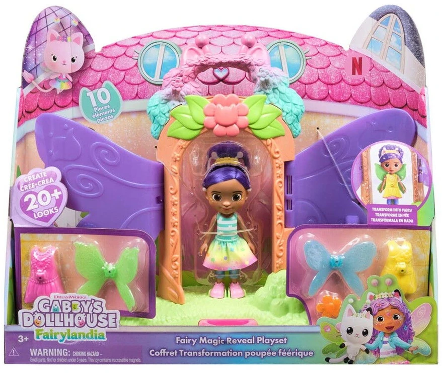Spin Master GABBY´S DOLLHOUSE Rinkinys „Drabužių vakarėlis“
