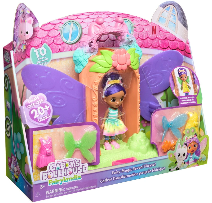 Spin Master GABBY´S DOLLHOUSE Rinkinys „Drabužių vakarėlis“