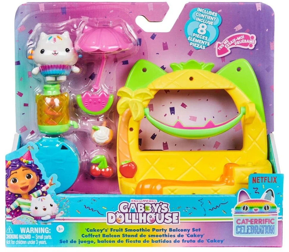 Gabby's Dollhouse Koci Domek Gabi: Balkonik Łakotka