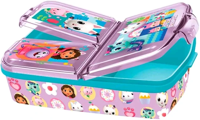 Gabbys Dollhousestor Sandėliukas – daugiaskyrė sumuštinių dėžutė – Gabby's Dollhouse (088808735-21220)