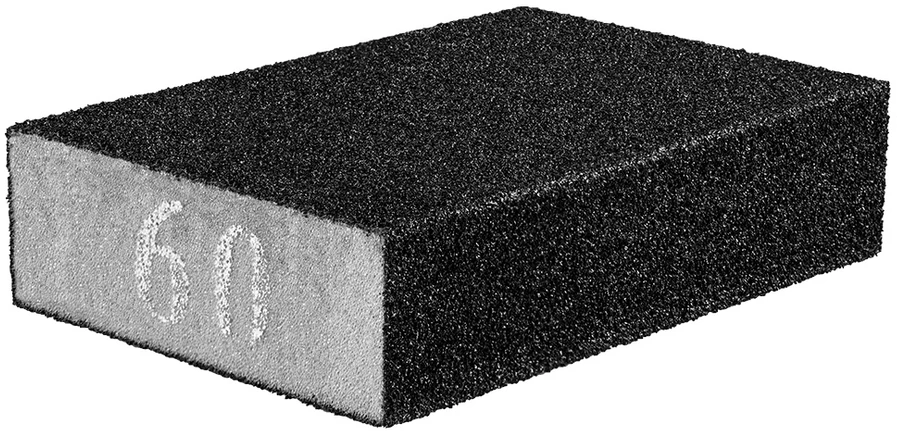 Gąbka Abrazyvinė kempinė 70 x 25 x 100 mm, K60