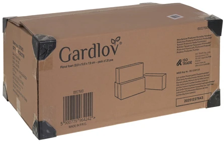 Floral foam 23x11x8cm - 20 pcs. Gardlov