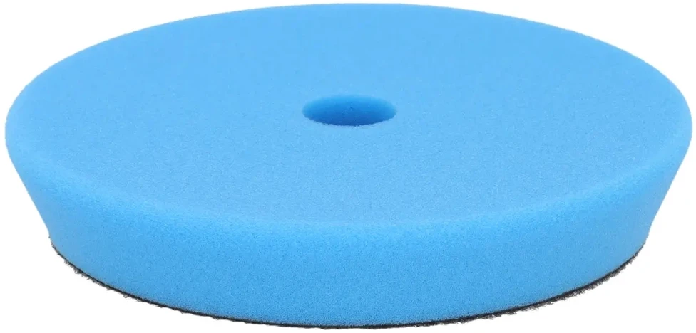 Gąbka Poliravimo kempinė su lipdukais, minkšta, 180 mm, 25 mm storio (mėlyna)