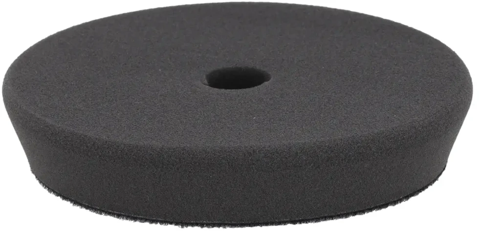 Dedra Gąbka Poliravimo kempinė su lipdukais, labai minkšta, 125 mm, 25 mm storio (pilka)