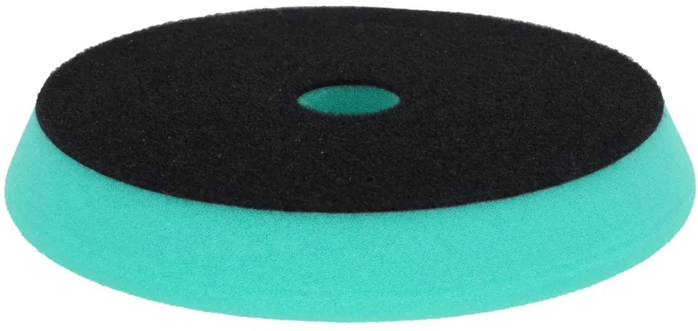 Dedra Gąbka Poliravimo kempinė su lipdukais, labai kieta, 150 mm, 25 mm storio (žalia)