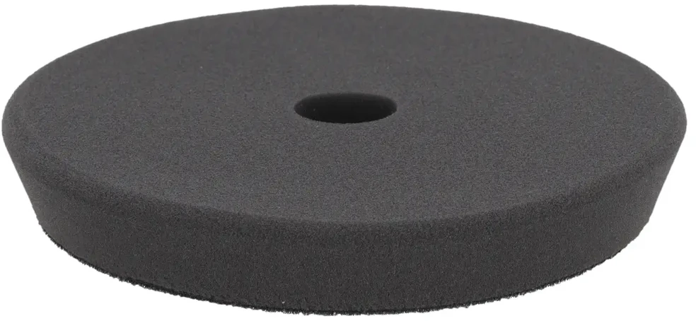 Dedra Gąbka Poliravimo kempinė su lipnia juosta, labai minkšta, 150 mm, 25 mm storio (pilka)