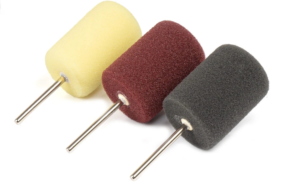 Mini poliravimo kempinėlės, 30 mm ovalios AMIO-03716