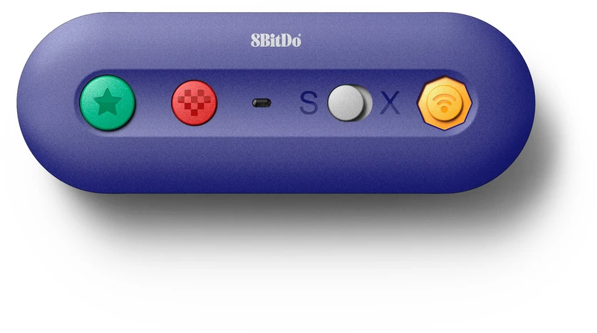Gamecube 8BitDo GBros. belaidis adapteris Nintendo Switch konsolei