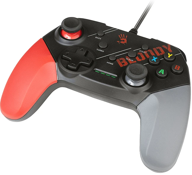 A4Tech Gamepad Bloody GP30 Sports Raudona USB