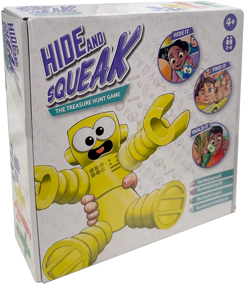 games „Hide Squeak“ – „Skattejagtspillet“ (Årets børnespil, 2025 m.)