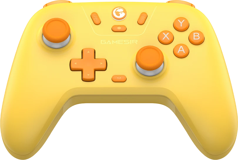 „GameSir“ – „Nova Lite“ daugiaplatformė žaidimų pultelis (Hall efekto lazdelės) – auksinė geltona