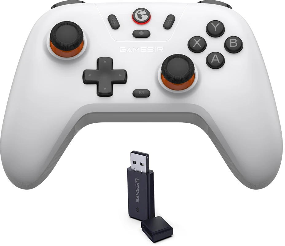 Belaidis žaidimų valdiklis GameSir-T4n Lite (baltas)
