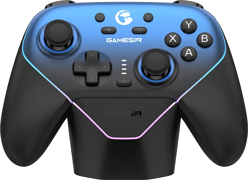 GameSir SuperNova T4n Pro belaidis žaidimų valdiklis mėlynos spalvos