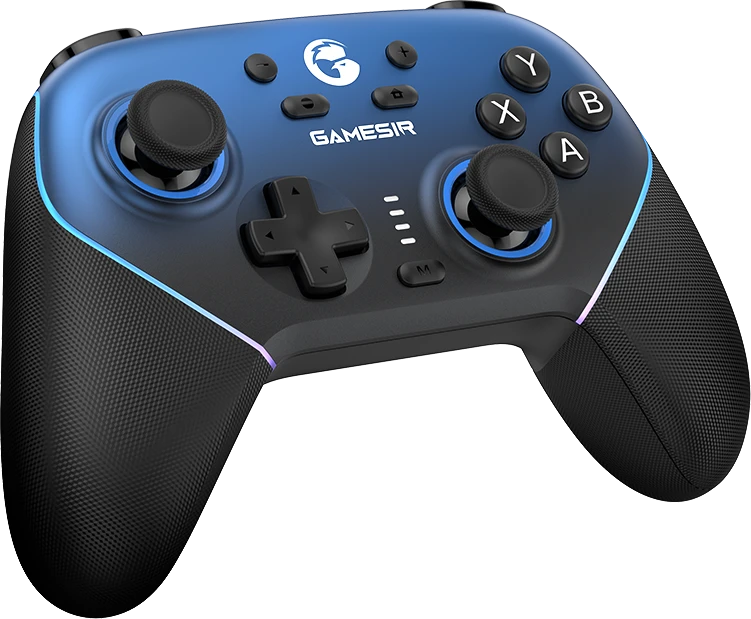 GameSir SuperNova T4n Pro belaidis žaidimų valdiklis mėlynos spalvos