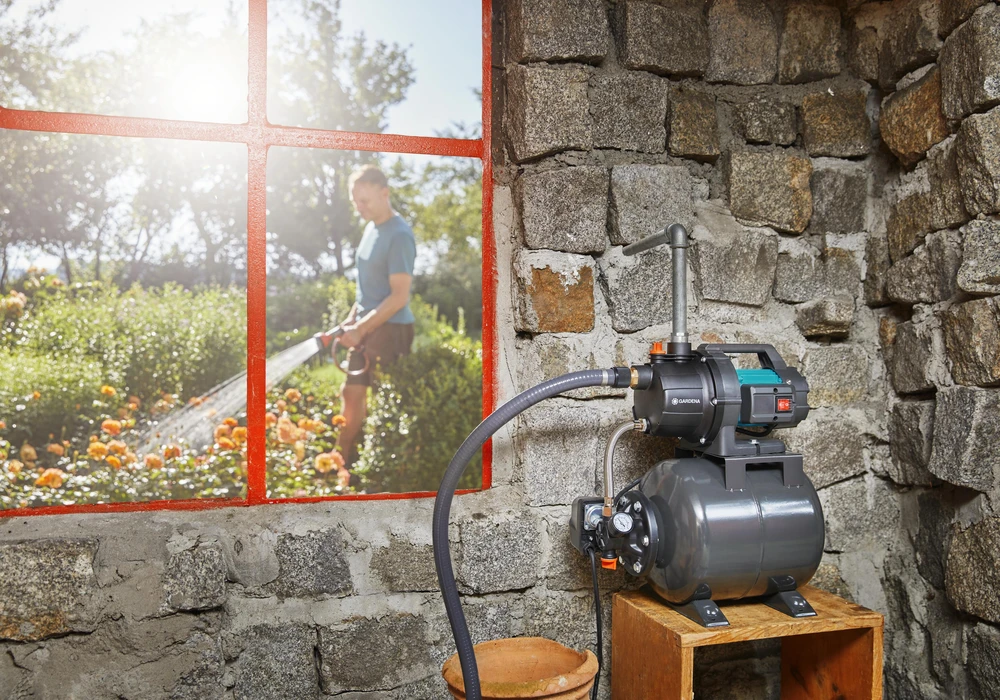 Gardena Siurblys su slėgio rezervuaru 3700/4