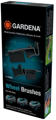 „Gardena“ ratų šepečiai, skirti „smart SILENO pro / max / free“ ir „flex“ vejos robotams