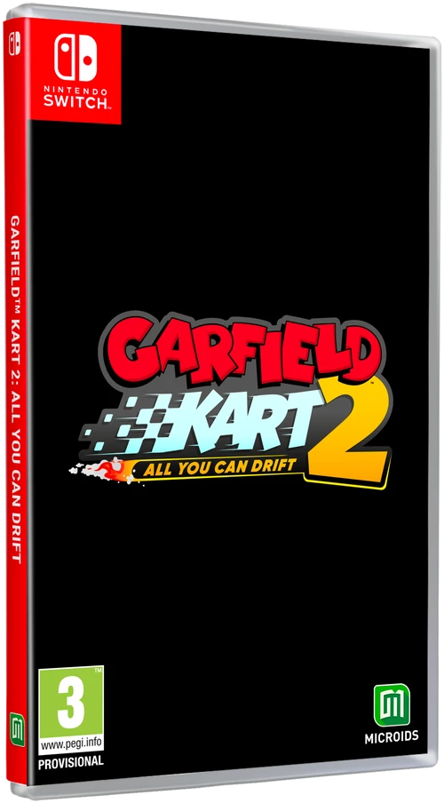 „Microïds Garfield Kart 2“ – viskas, ką galite dreifuoti