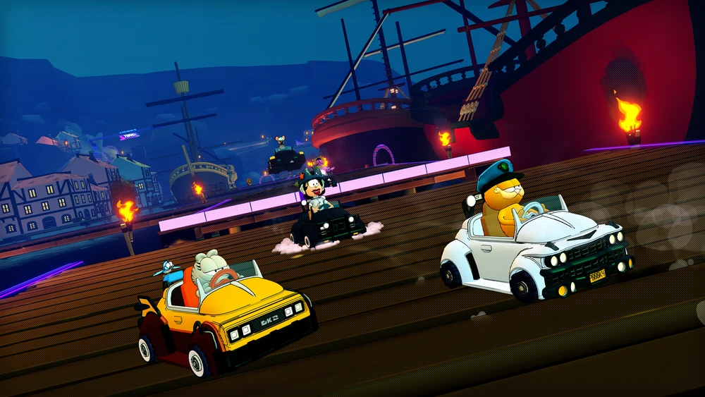 „Microïds Garfield Kart 2“ – viskas, ką galite dreifuoti