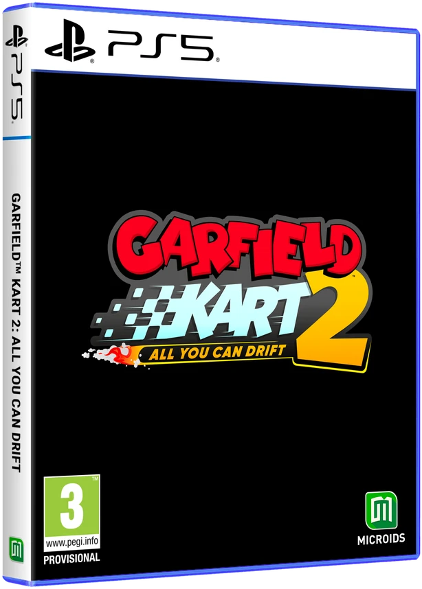 „Microïds Garfield Kart 2“ – viskas, ką galite dreifuoti