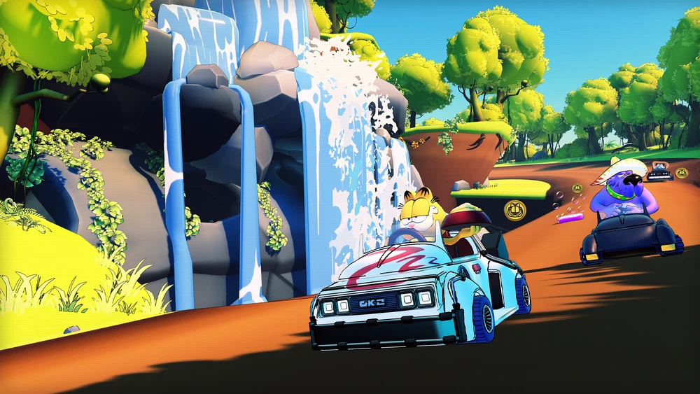 „Microïds Garfield Kart 2“ – viskas, ką galite dreifuoti