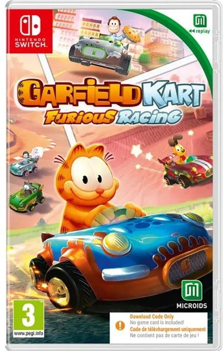 Garfield Kart: Furious Racing (kodas dėžutėje) – Nintendo Switch
