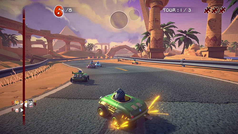 Maximum Games Daugiausia žaidimų Garfield Kart Furious Racing PS4