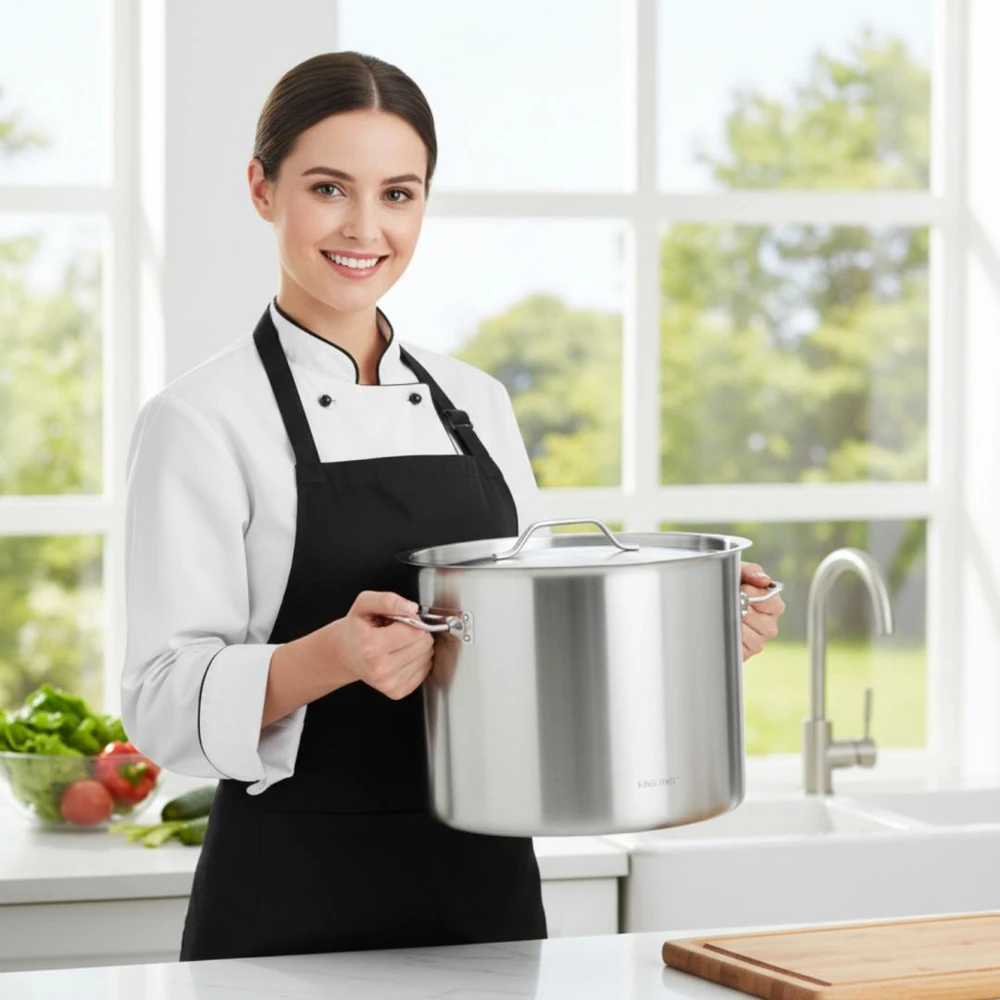 King Hoff Puodas Gastronorm puodas, nerūdijantis plienas, skersmuo 45cm, 44l, kinghoff, kh-2027