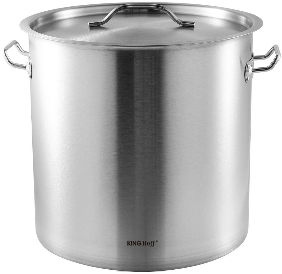 Garnek Puodas Gastronorm puodas, nerūdijantis plienas, skersmuo 35cm, 33l, kinghoff, kh-1964