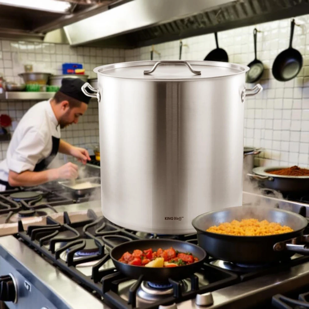 King Hoff Puodas Gastronorm puodas, nerūdijantis plienas, skersmuo 50cm, 98l, kinghoff, kh-1968