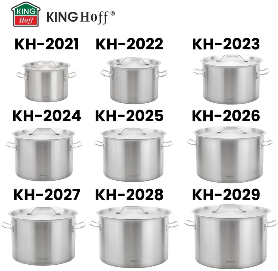 King Hoff Puodas Gastronorm puodas, nerūdijantis plienas, skersmuo 30cm, 14l, kinghoff, kh-2022