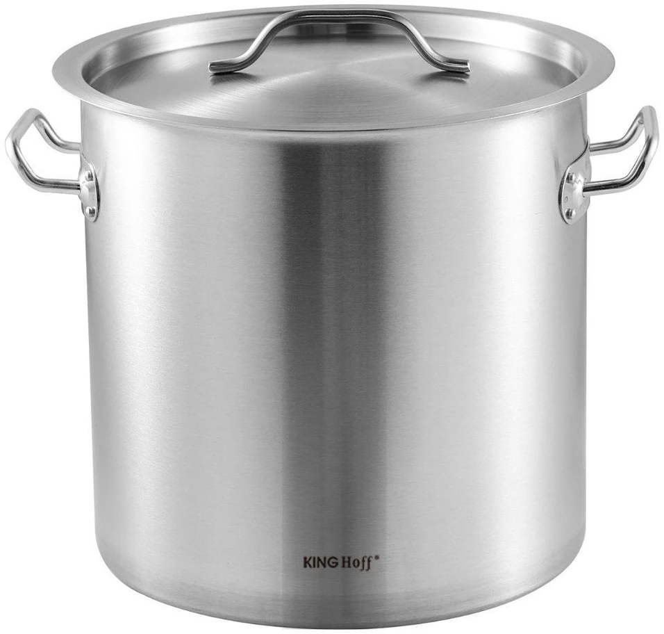 Garnek Puodas Gastronorm puodas, nerūdijantis plienas, skersmuo 30cm, 21l, kinghoff, kh-1962