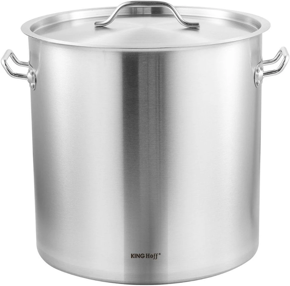 Garnek Puodas Gastronorm puodas, nerūdijantis plienas, skersmuo 45cm, 71l, kinghoff, kh-1967