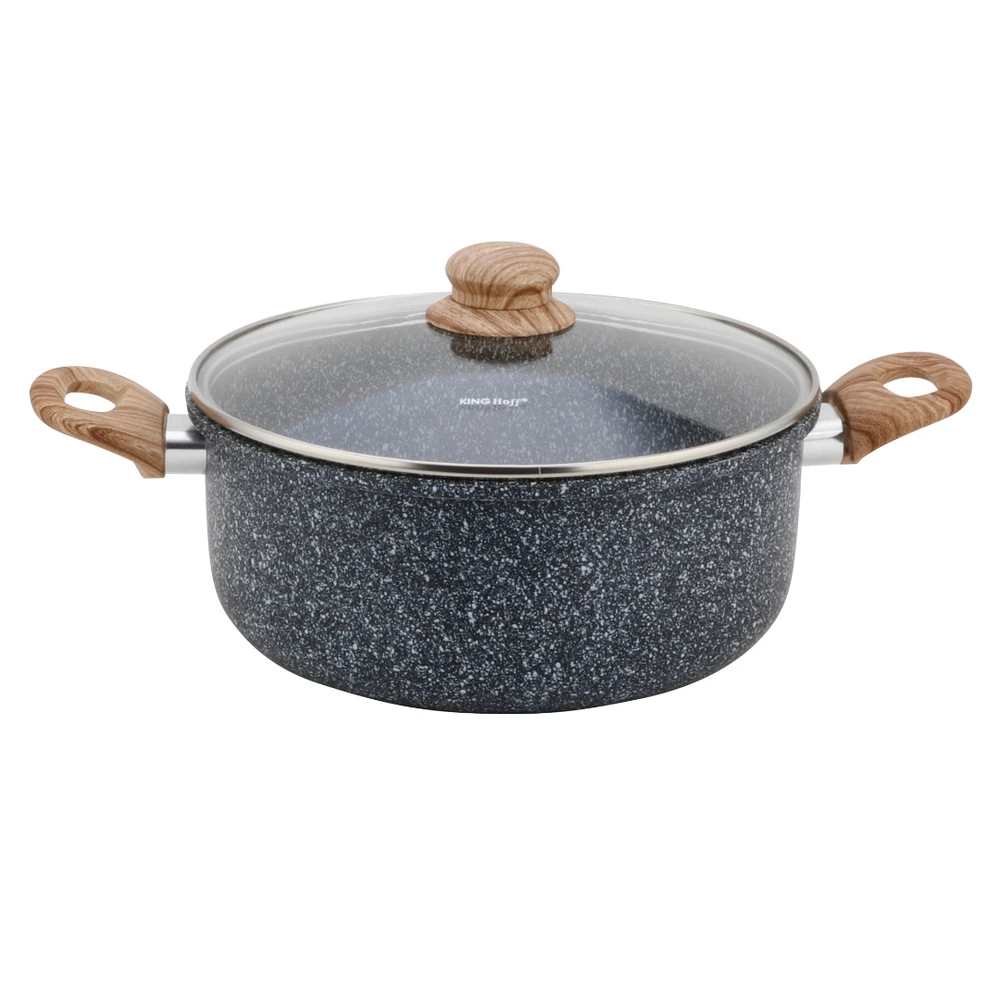 Garnek Puodas Keptuvė 24 cm / 4 l su krepšeliu ir dangčiu, kinghoff kh-1985
