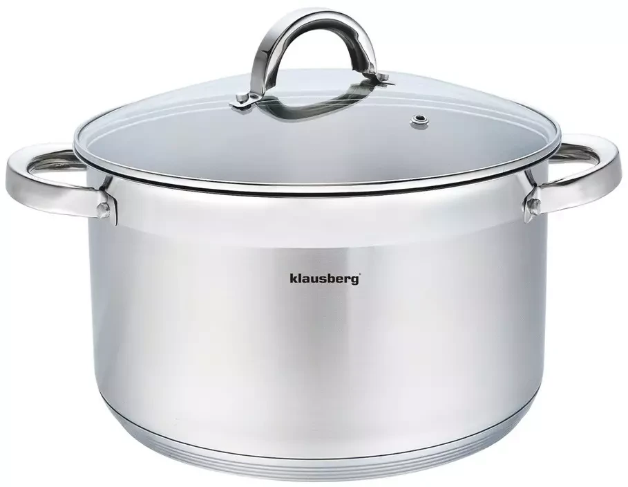 Puodas Puodas su dangčiu 11,5 l, 30 cm skersmens, Klausberg plienas
