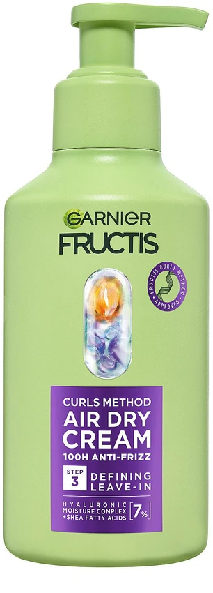 Garnier Fructis Curls Method Air Dry kremas plaukams, 260 ml