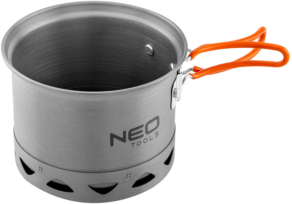 Neo Tools Garnki 2 viename turistiniai puodai su radiatoriumi ir krepšiu