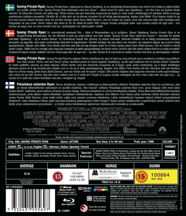 Gelbstint eilinį Rajaną (Blu-Ray)