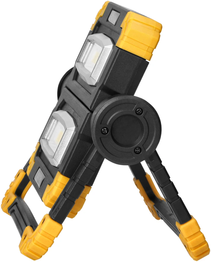 Orno GEMINIX LED 2x10W, nešiojamas darbinis žibintas su baterija, 1200lm, IP44, 4000K, 5000mAh