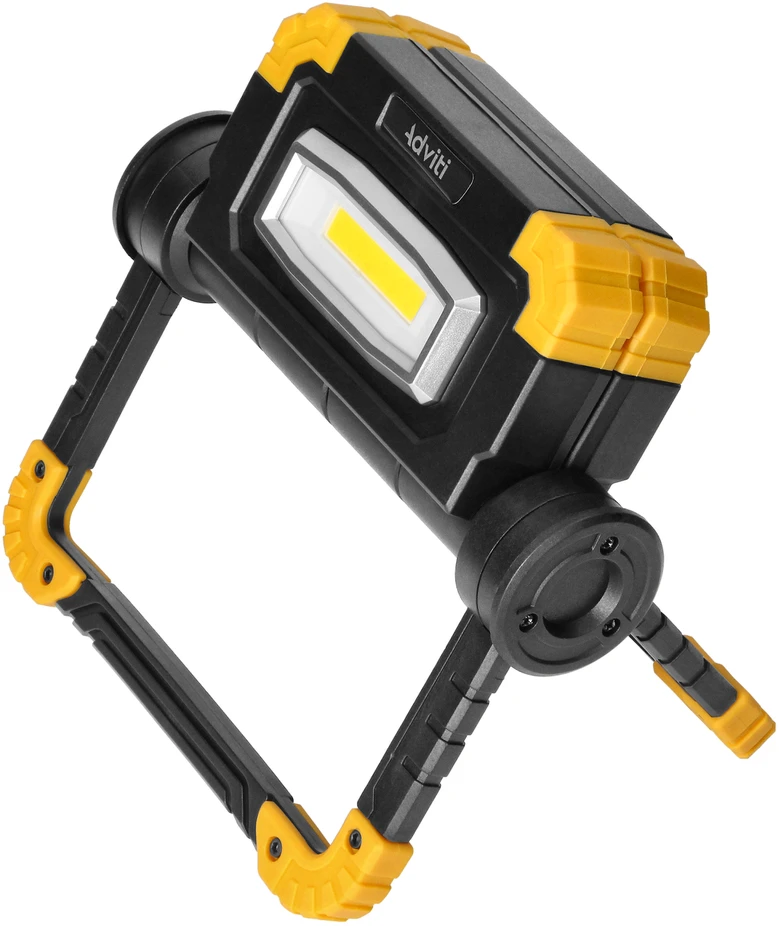 Orno GEMINIX LED 2x10W, nešiojamas darbinis žibintas su baterija, 1200lm, IP44, 4000K, 5000mAh