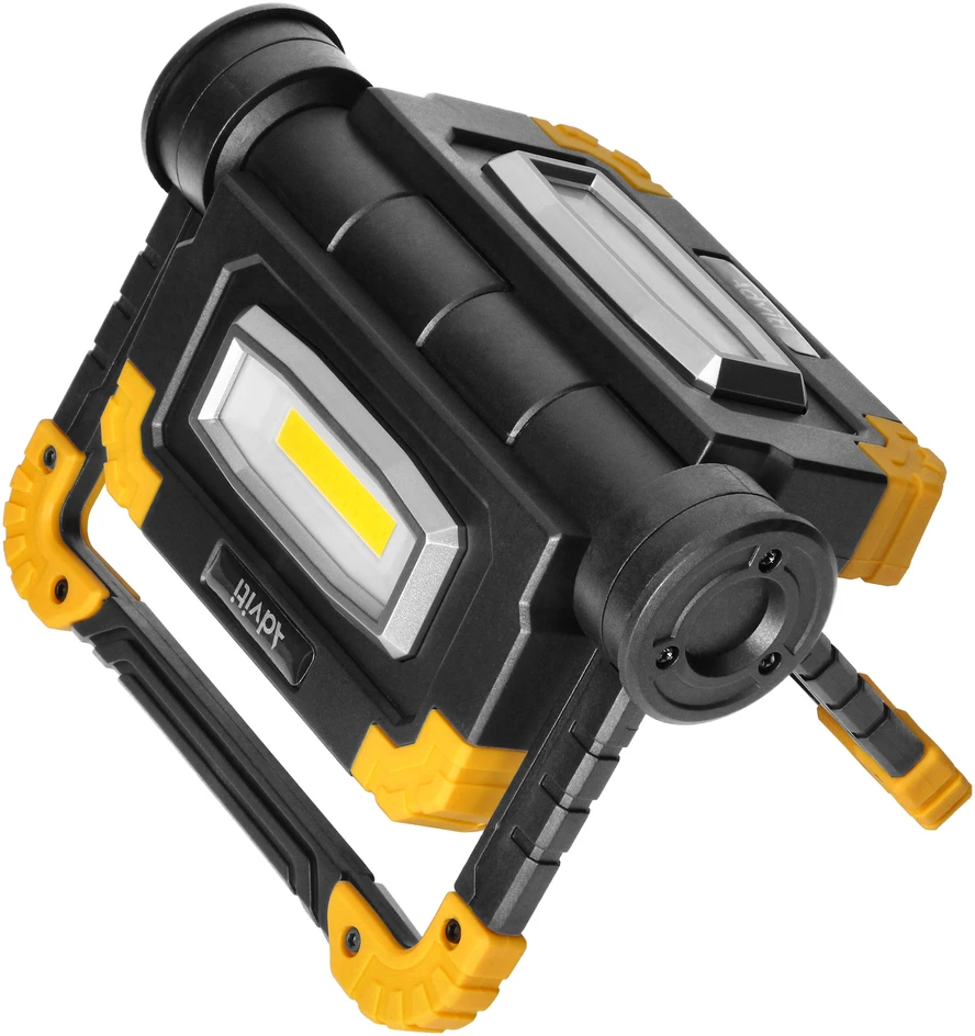 Orno GEMINIX LED 2x10W, nešiojamas darbinis žibintas su baterija, 1200lm, IP44, 4000K, 5000mAh