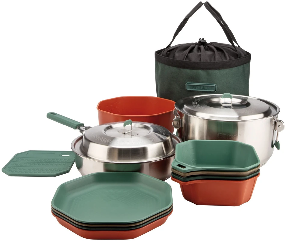 Gerber turistinis puodų komplektas Compleat Cook Set