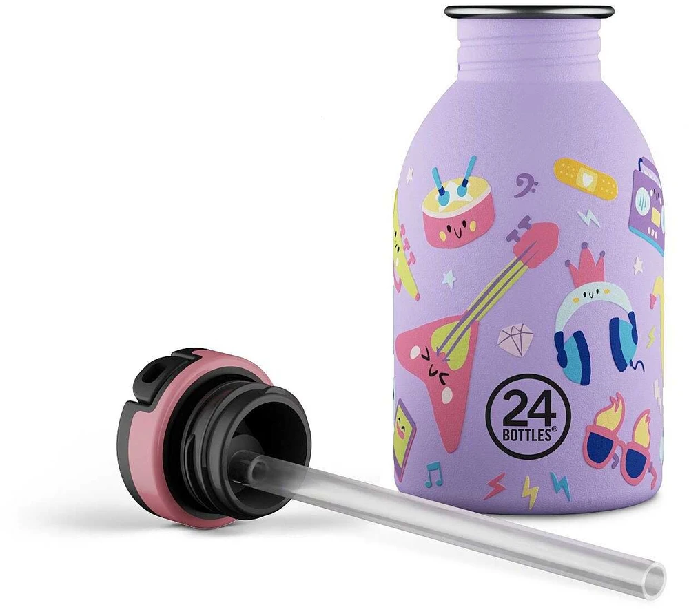 Gertuvė 24Bottles - Urban Bottle Music Friends - Lila - 250 ml