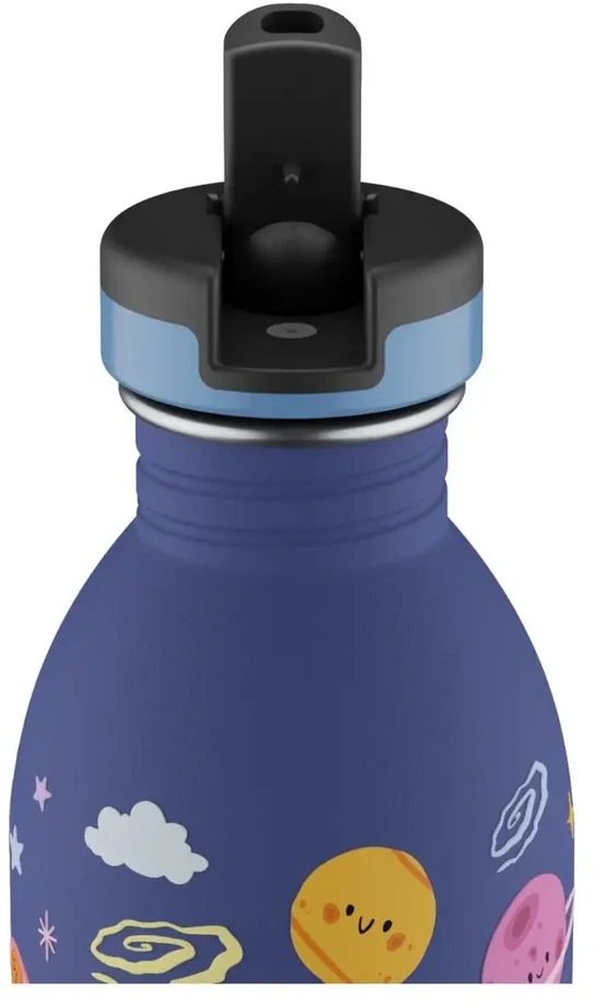 Gertuvė 24Bottles - Urban butelis - Space Friends - Mėlynas - 500 ml