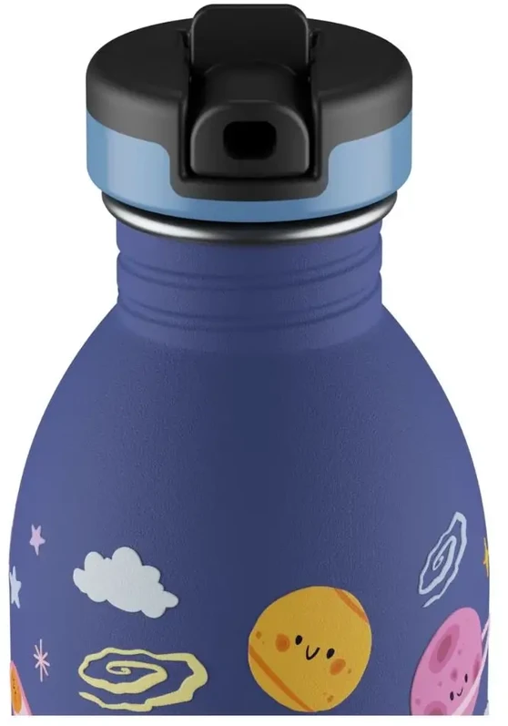 Gertuvė 24Bottles - Urban butelis - Space Friends - Mėlynas - 500 ml
