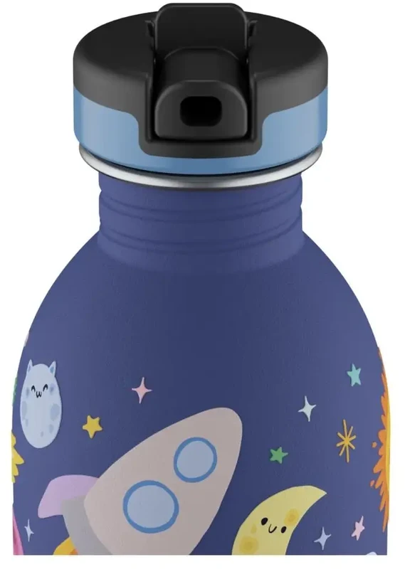 Gertuvė 24Bottles - Urban butelis - Space Friends - Mėlynas - 250 ml